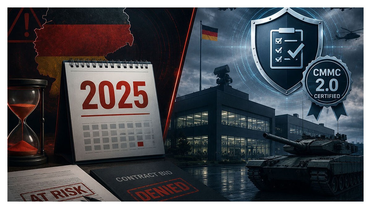 CMMC 2.0-Vorbereitung für deutsche Rüstungsunternehmen