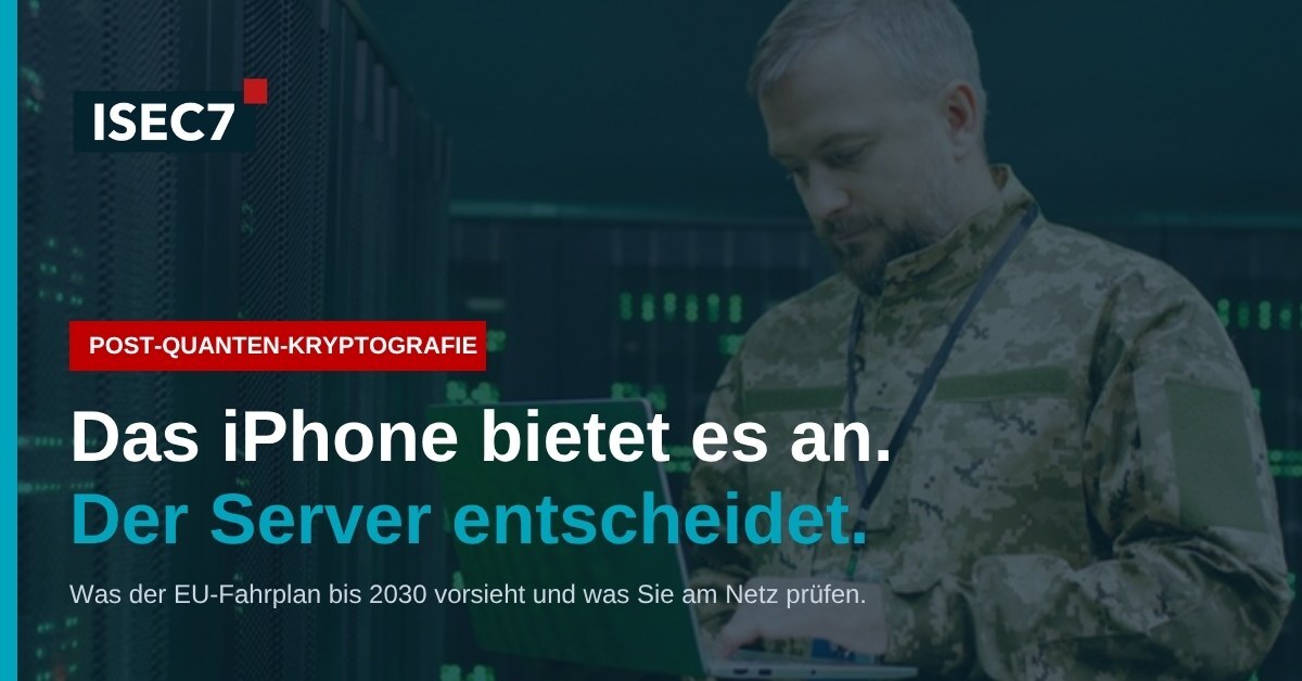 ISEC7 Blog: Post-Quanten-Kryptografie auf Mobilgeräten: der EU-Fahrplan ab Ende 2026