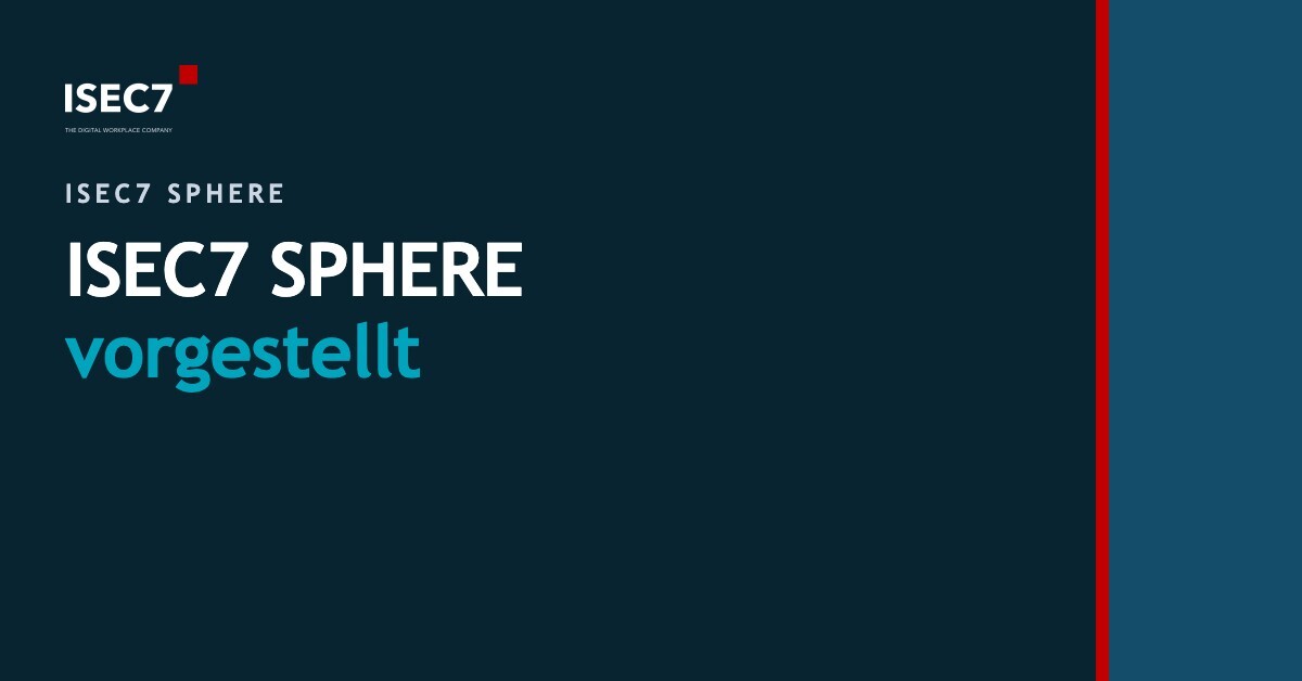 ISEC7 SPHERE vorgestellt