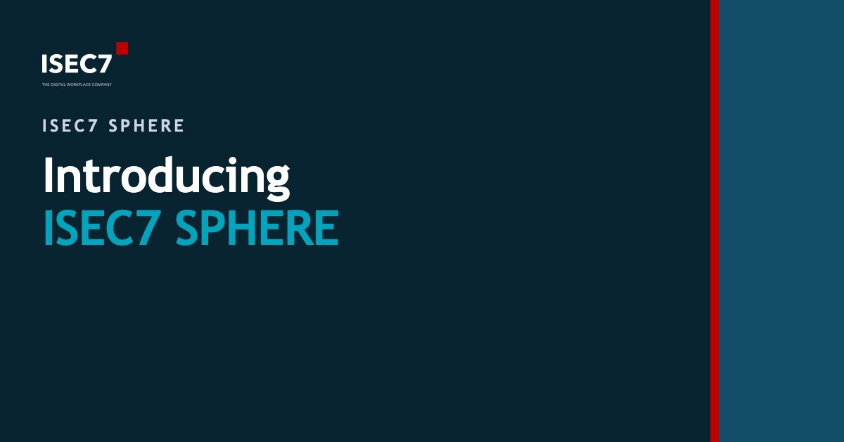 Introducing ISEC7 SPHERE