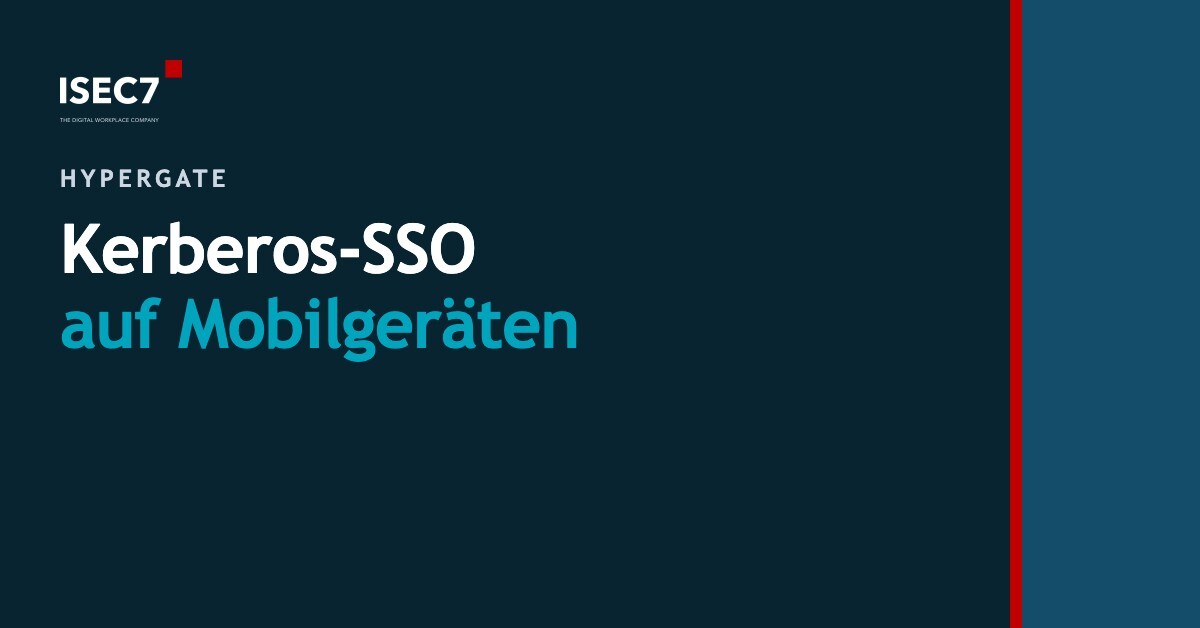 Kerberos-SSO auf Mobilgeräten