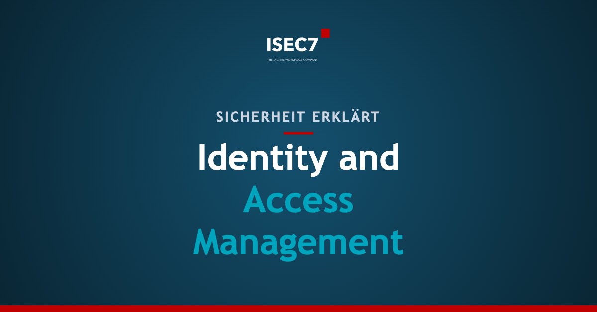 Identity and Access Management