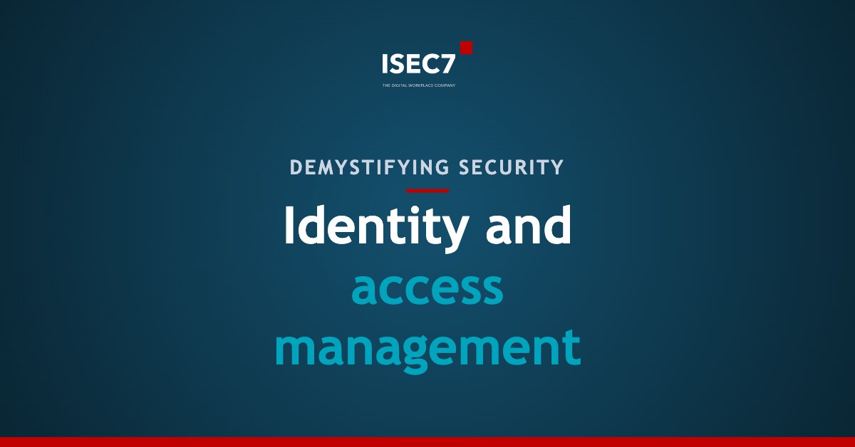 Identity and access management