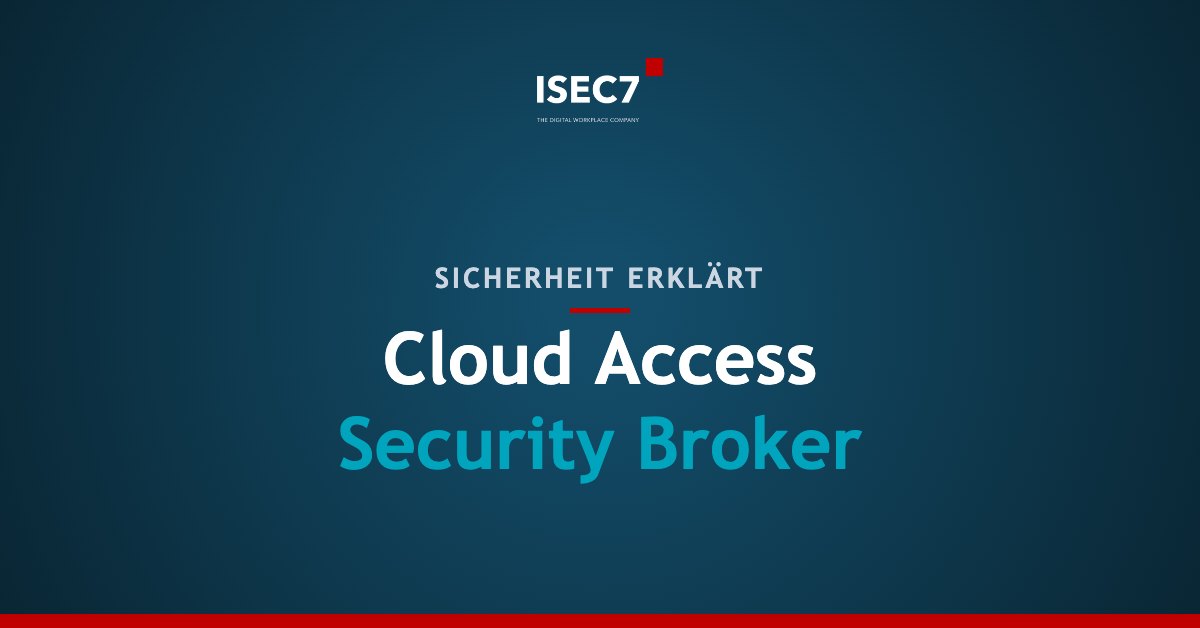 Cloud Access Security Broker