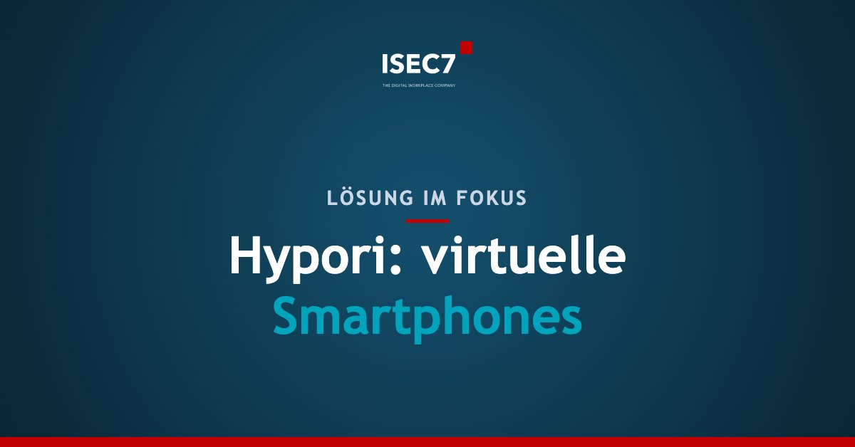 Hypori: virtuelle Smartphones