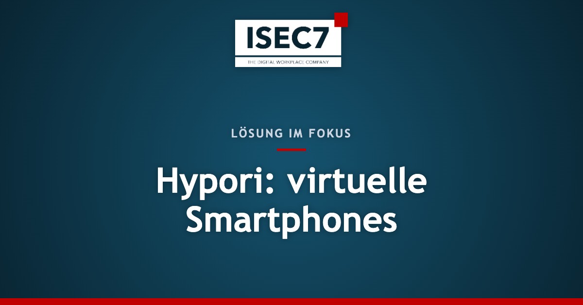 Hypori: virtuelle Smartphones