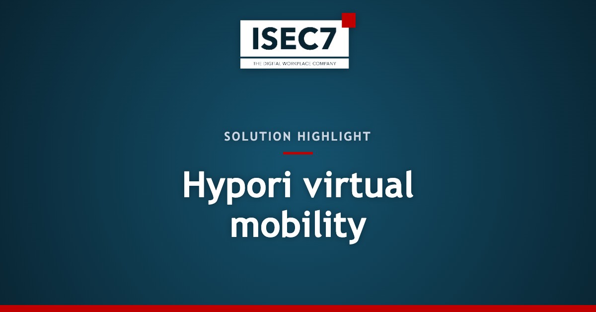Hypori virtual mobility
