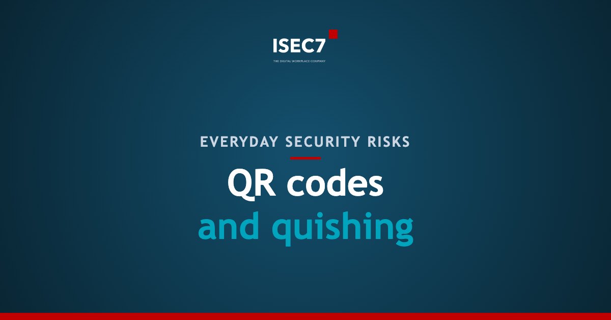 QR codes and quishing