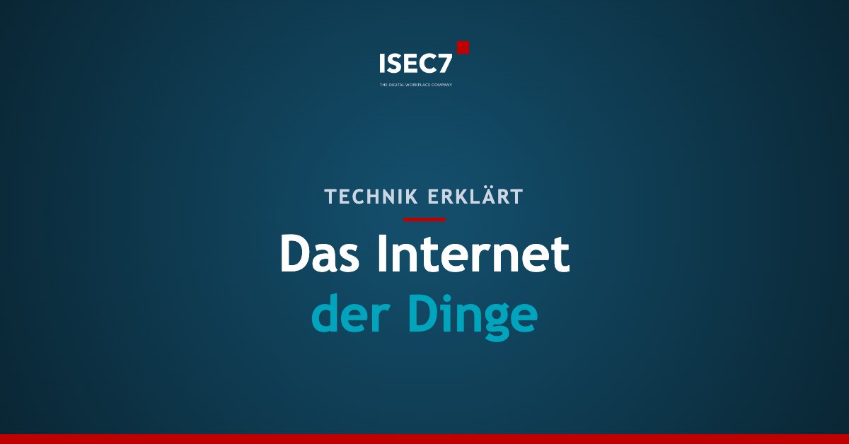 Das Internet der Dinge