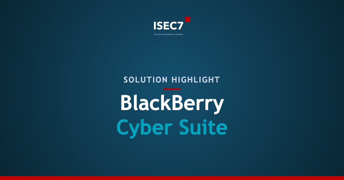 BlackBerry Cyber Suite