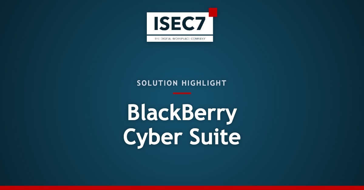 BlackBerry Cyber Suite