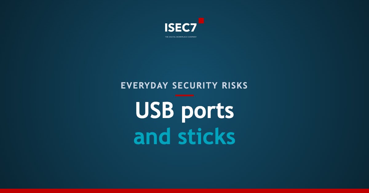 USB ports and sticks
