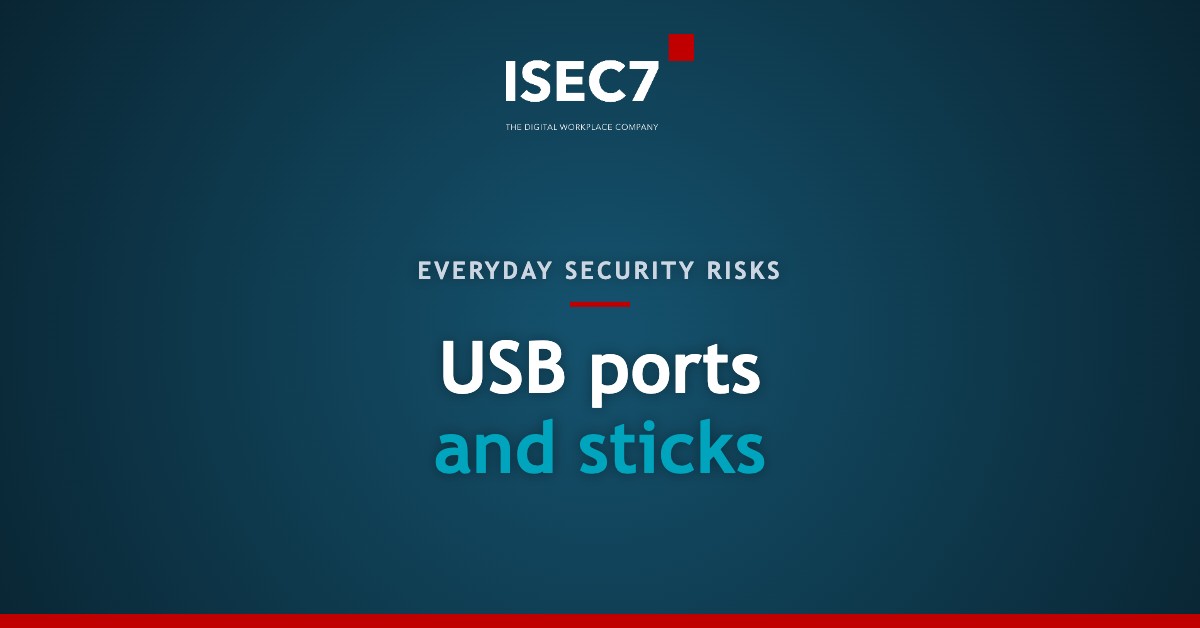 USB ports and sticks