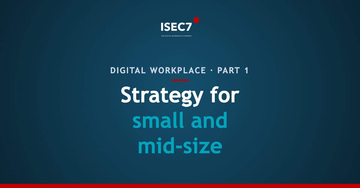 Strategy for small and mid-size