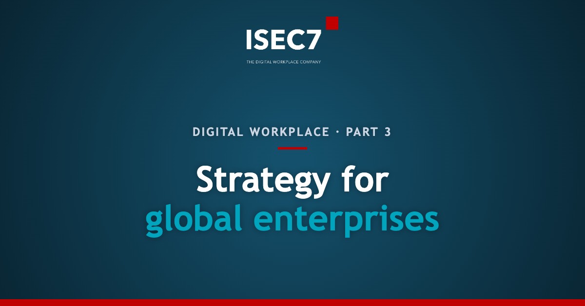 Strategy for global enterprises