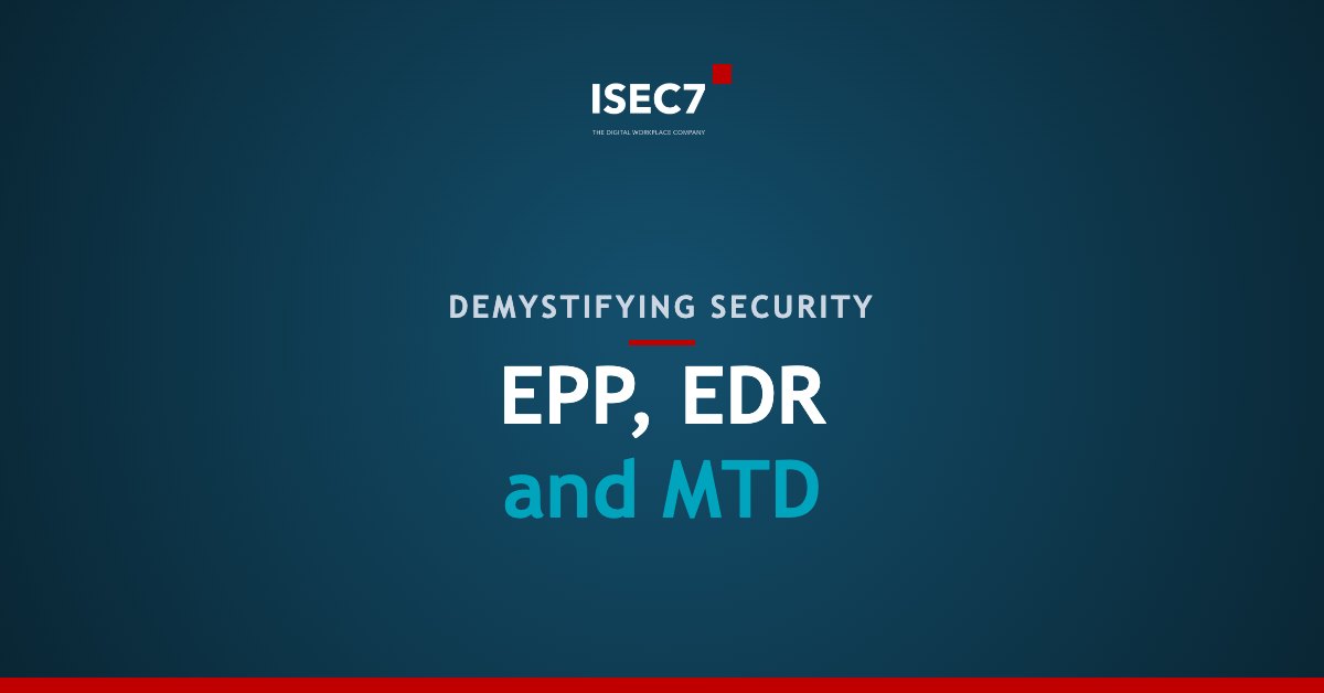 EPP, EDR and MTD