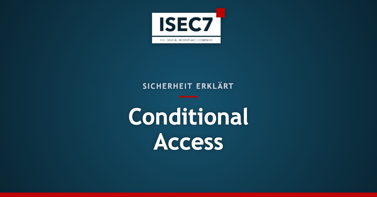 Conditional Access