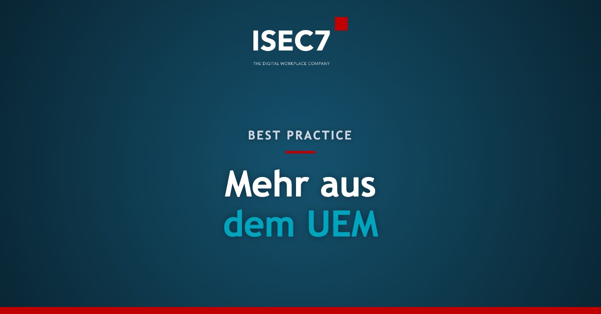 Mehr aus dem UEM