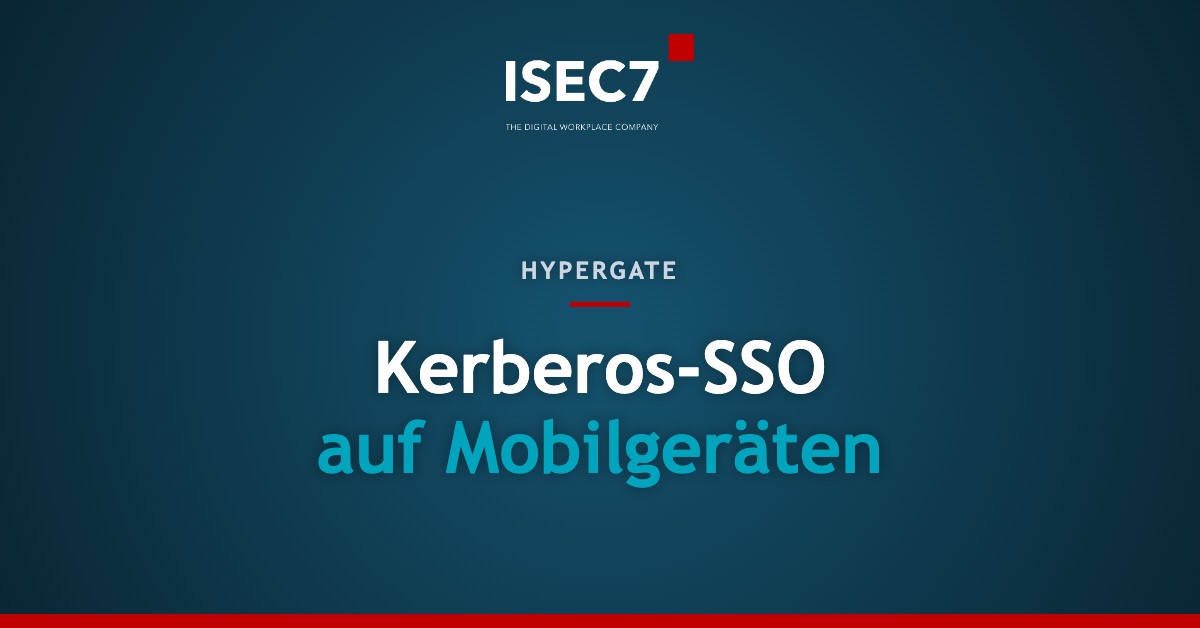Kerberos-SSO auf Mobilgeräten