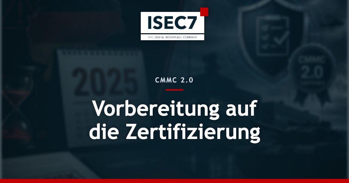 CMMC 2.0-Vorbereitung für deutsche Rüstungsunternehmen